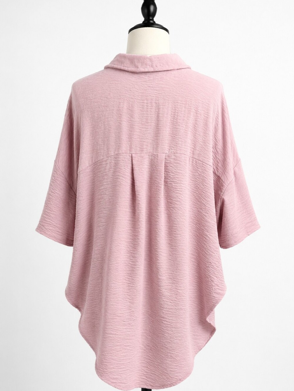 LuLaRoe Cotton Gauze short-sleeve button-up Shirt. Size Medium. - Picture 2 of 5